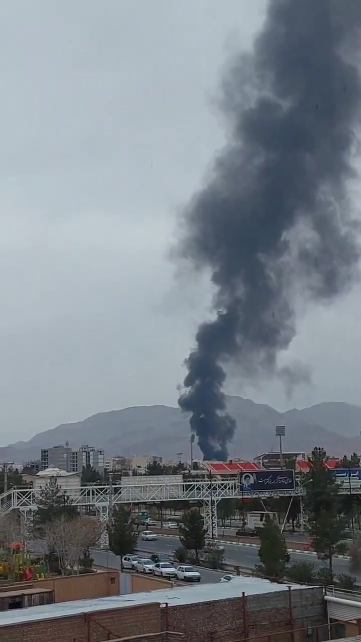 Fuel depots near Kerman airport hit in central Iran in Israeli/US strikes