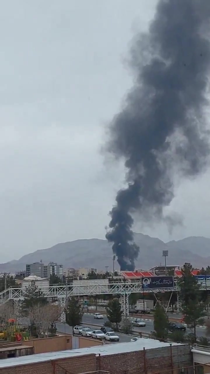 Fuel depots near Kerman airport hit in central Iran in Israeli/US strikes