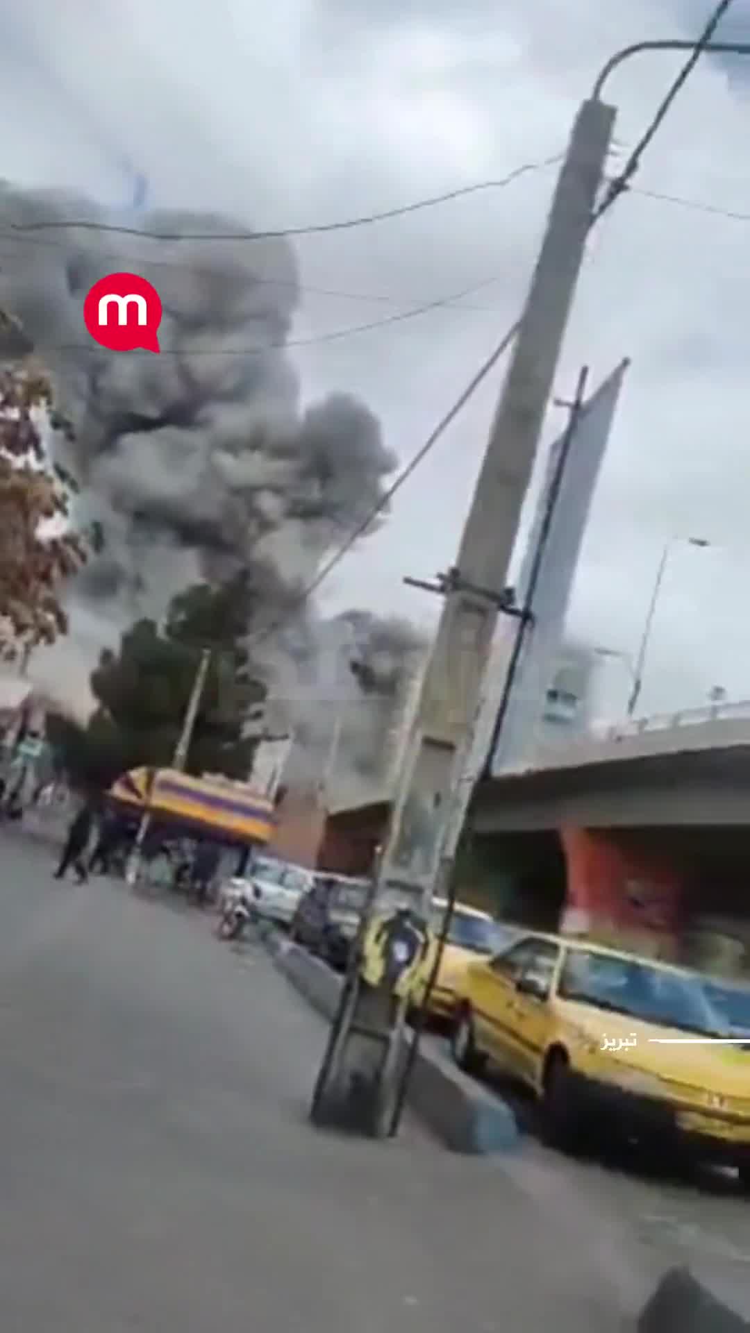 Tabriz: Terrible explosion at police station