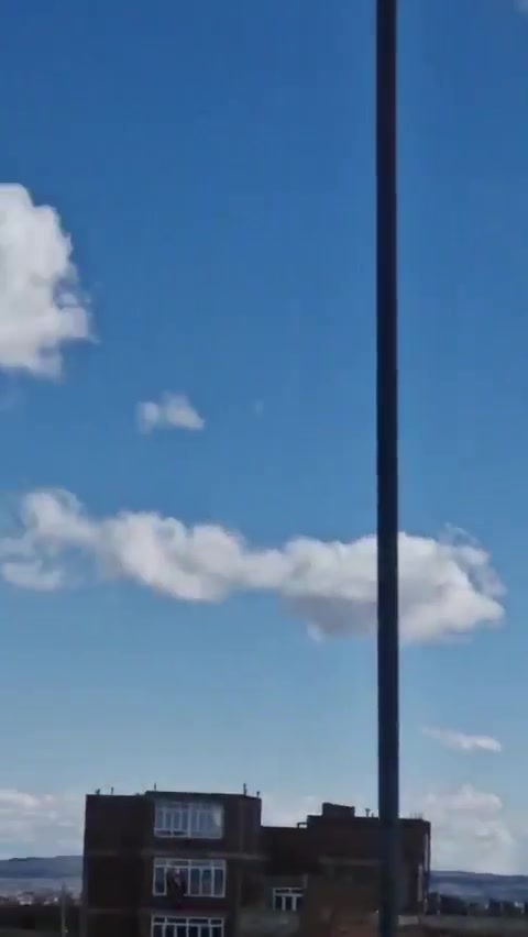 A series of airstrikes targeted regime police headquarters and other law enforcement facilities in Bonab, northwestern Iran, earlier today