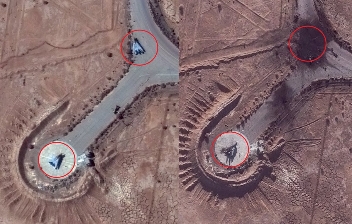 Israeli airstrikes destroyed many of Iran’s remaining F-14 Tomcats along with radar and air defenses at Isfahan’s 8th Tactical Fighter Base