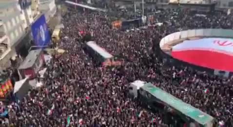 Mass funeral in Tehran for what Iran calls the ‘Ramadan War’