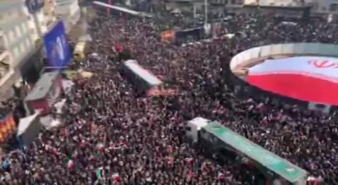 Mass funeral in Tehran for what Iran calls the ‘Ramadan War’