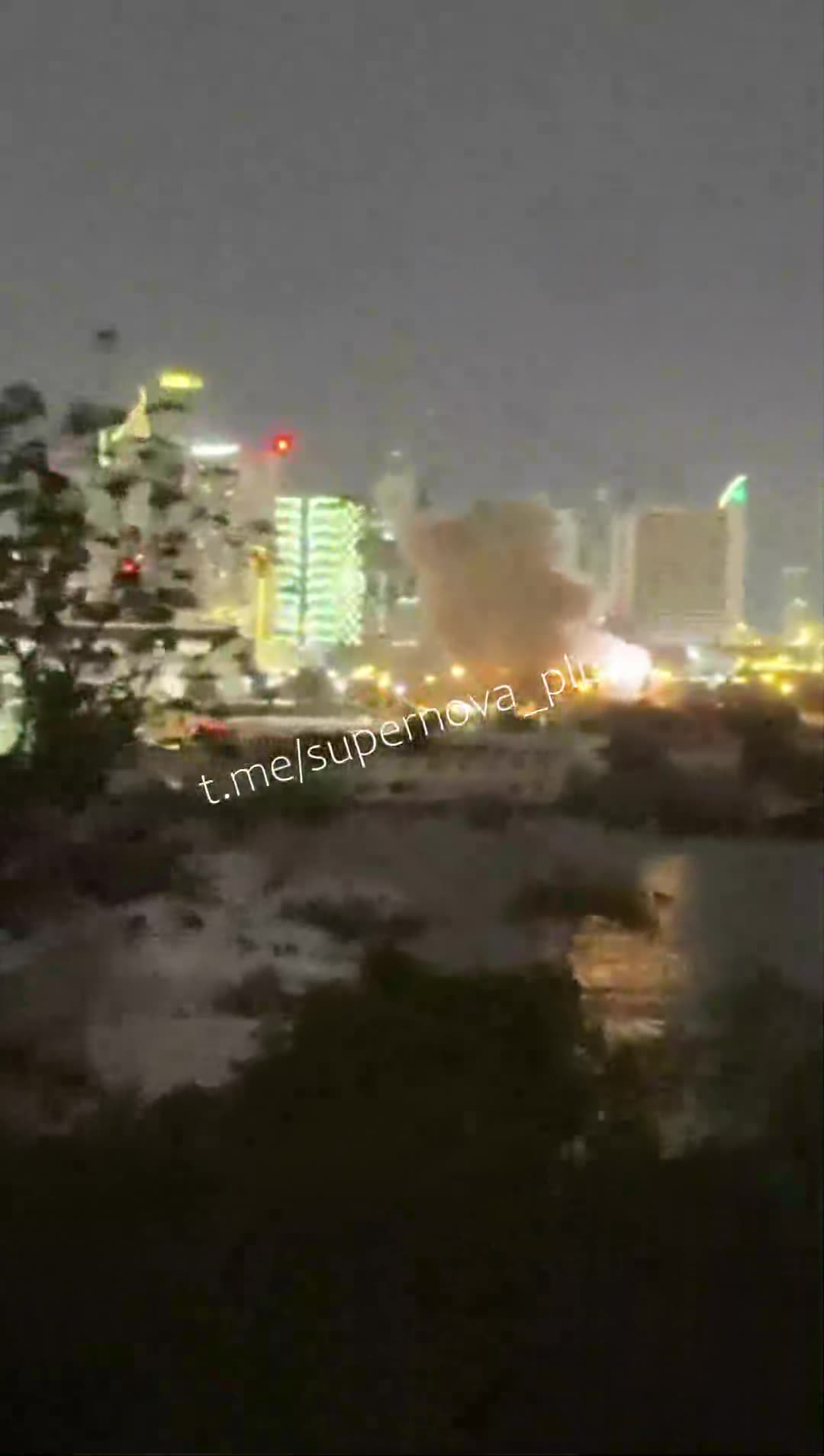 Another drone strike reported in Al Jadaf district of Dubai