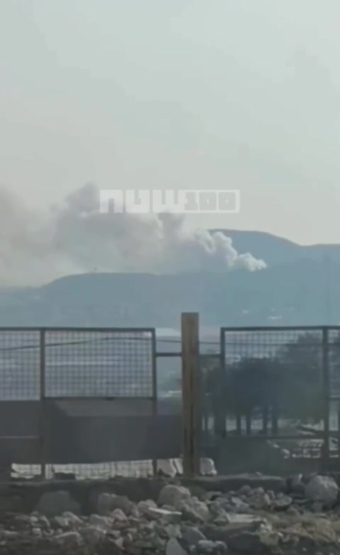 American-Israeli airstrikes in the industrial area in northern Tehran today.
