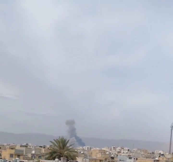 The Shiraz airbase was bombed a short while ago.