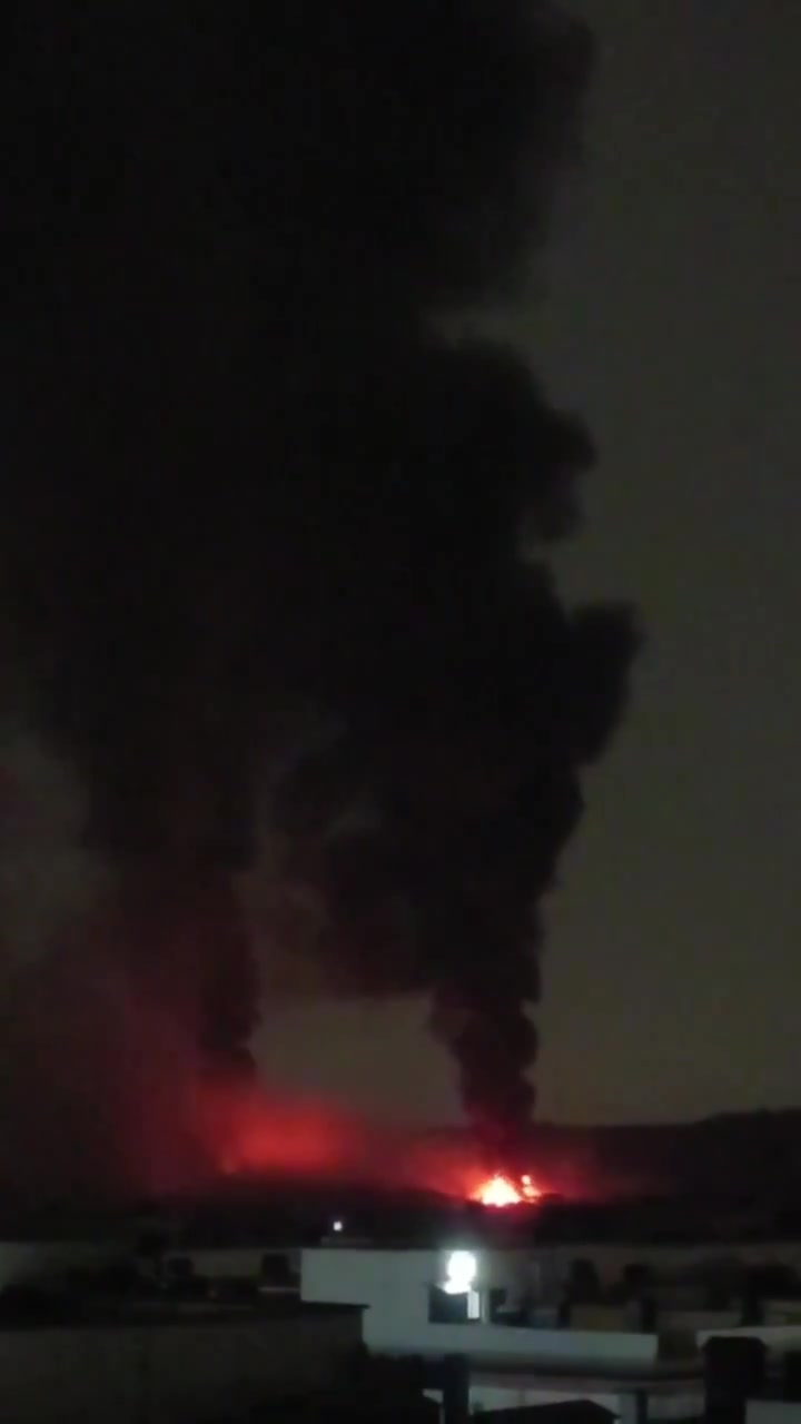 1945Z - airstrike at Garmdarreh, Alborz Province