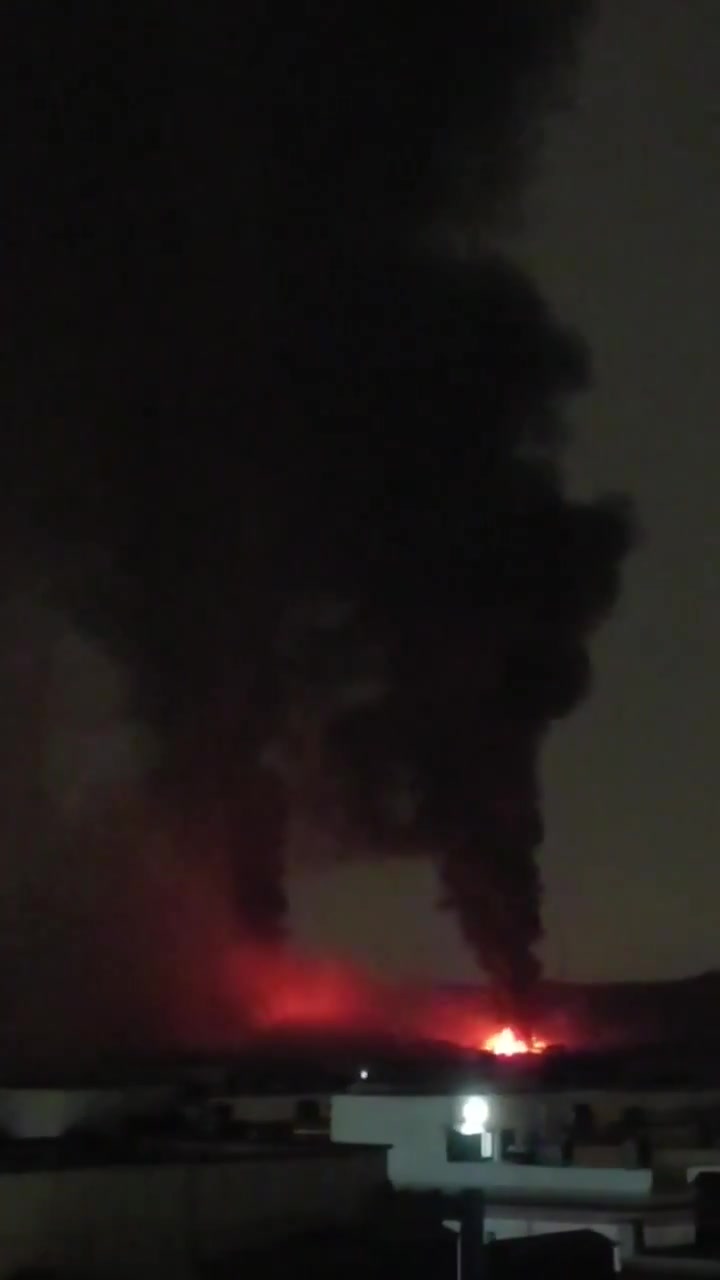 1945Z - airstrike at Garmdarreh, Alborz Province