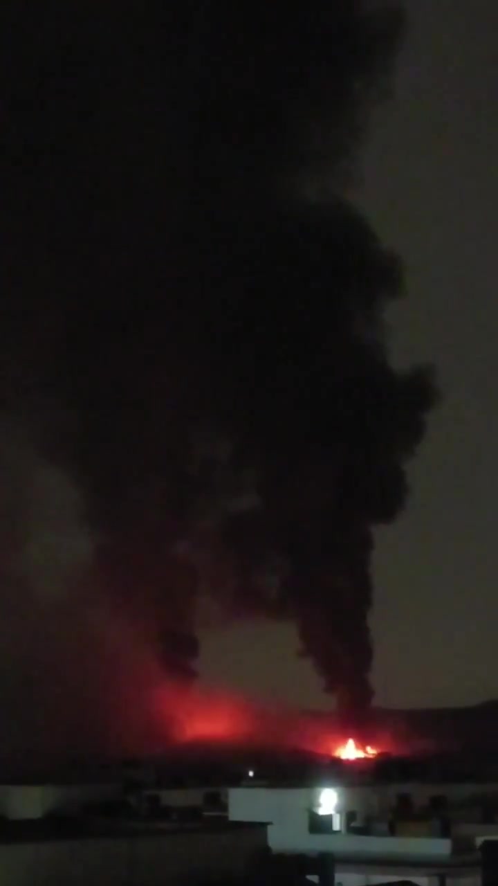 1945Z - airstrike at Garmdarreh, Alborz Province