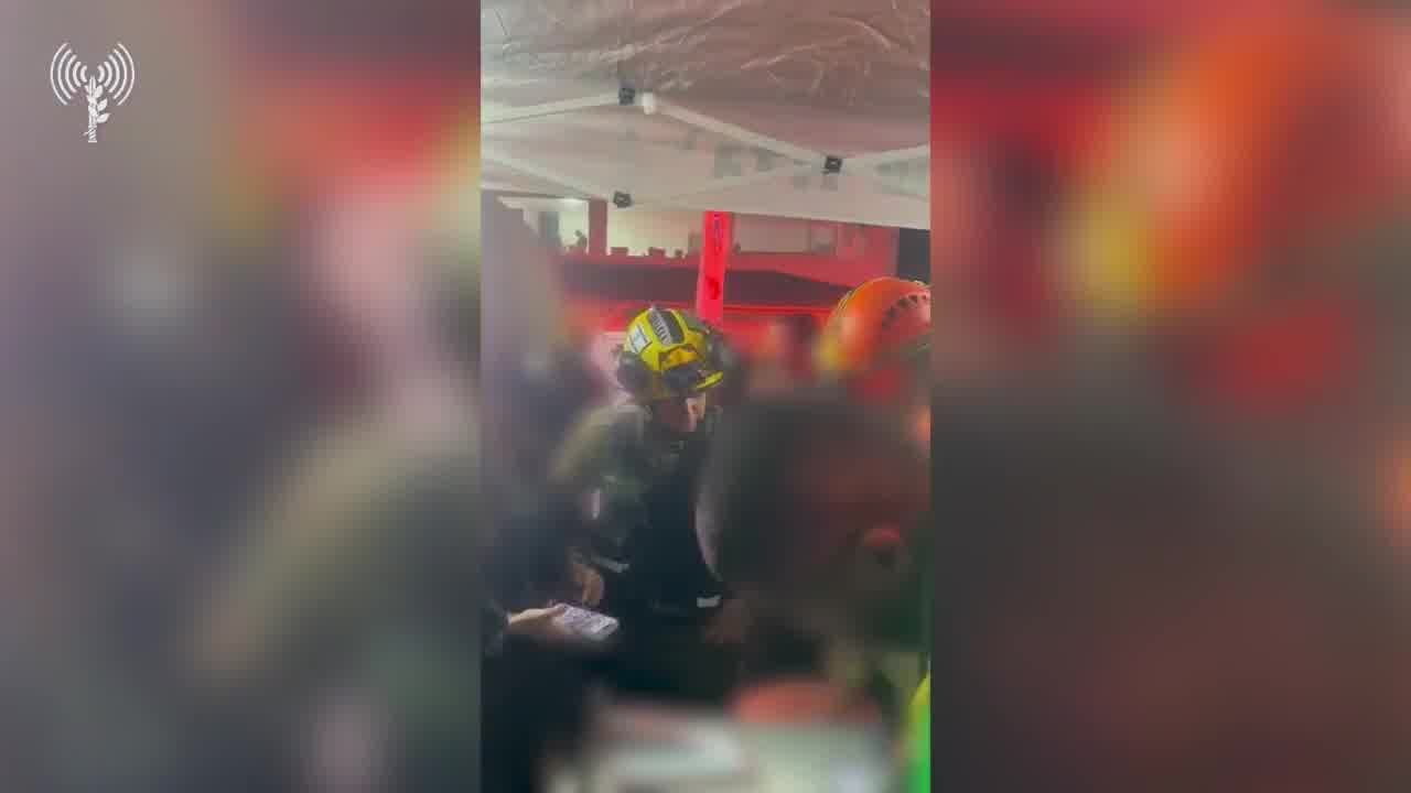 The Israeli army says it is investigating the circumstances of the Iranian ballistic missile impact in the northern town of Zarzir. Home Front Command search and Rescue soldiers are operating at the scene, where nearly 60 people were wounded, mostly lightly