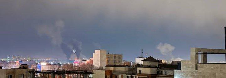 Airstrikes on northeastern Karaj, Alborz Province