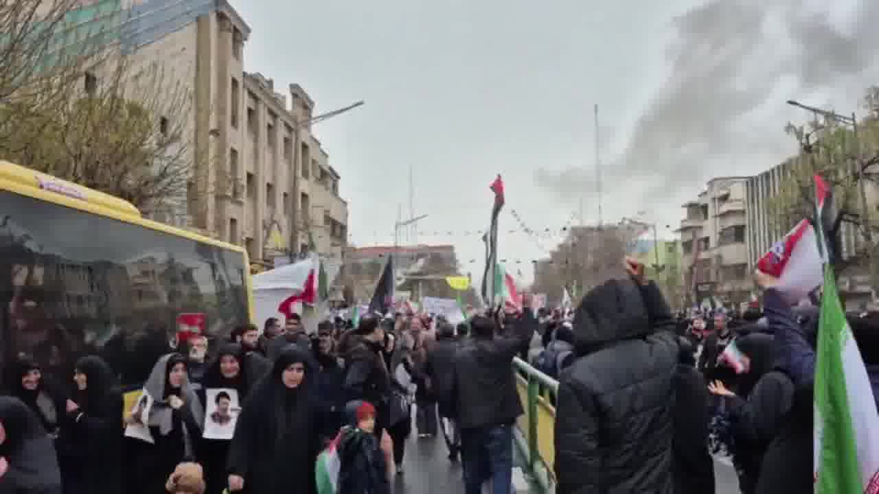 An explosion was reported in Tehran moments ago, following a reported airstrike near a pro-regime protest attended by multiple high-ranking Iranian officials