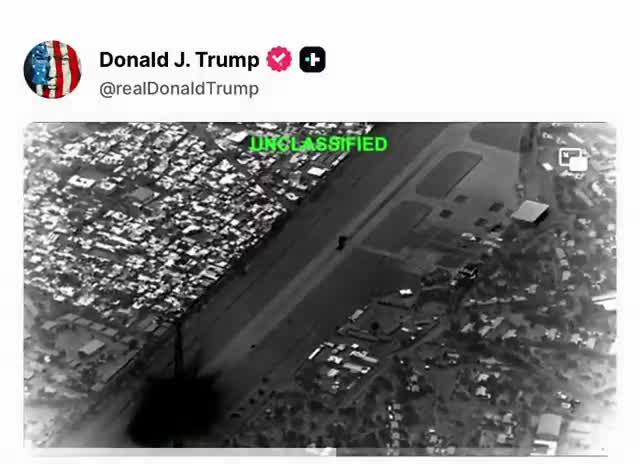 Trump releases footage of US bombing on Iran’s Kharg Island, which handles 90% of the nation’s oil exports