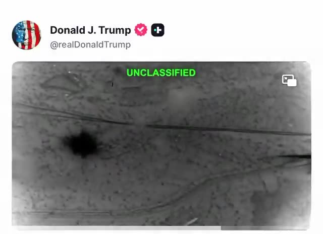 Trump releases footage of US bombing on Iran’s Kharg Island, which handles 90% of the nation’s oil exports