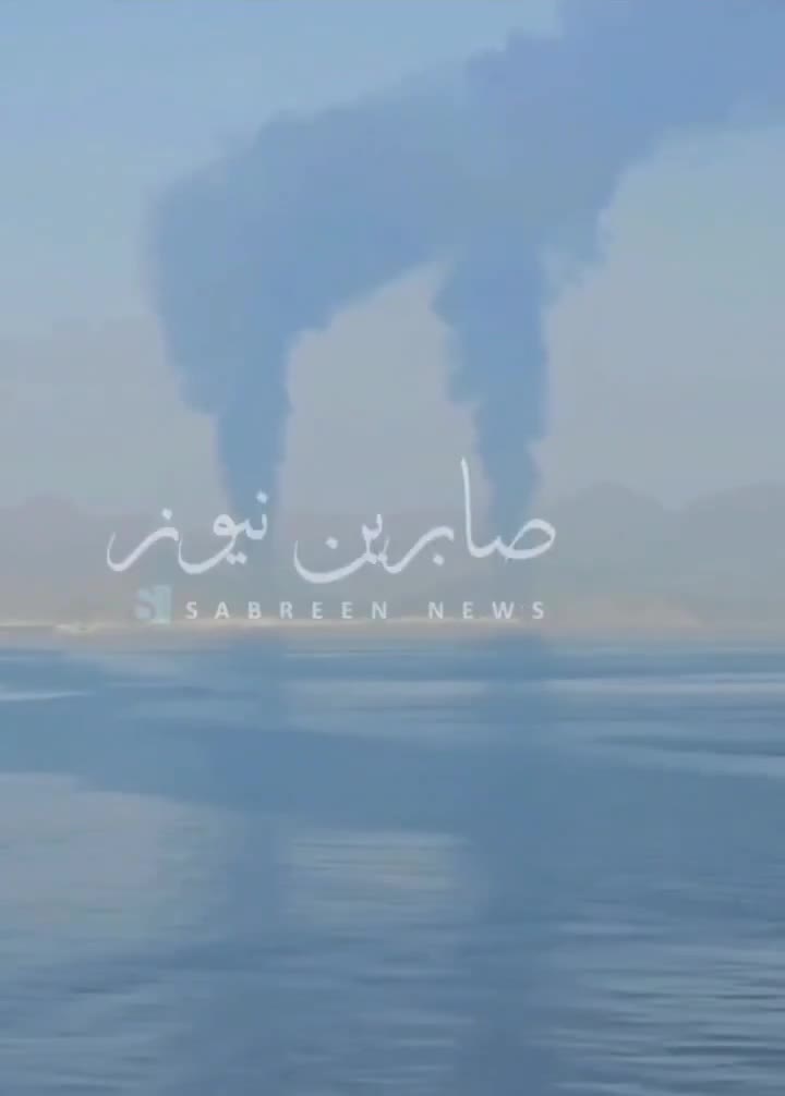 Iranian drone strikes hit oil facilities at Fujairah Port in the UAE, with videos showing large plumes of black smoke