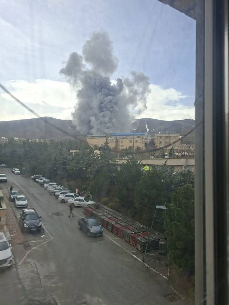 IRGC facilities were hit by strikes this morning in Hamedan, northwestern Iran