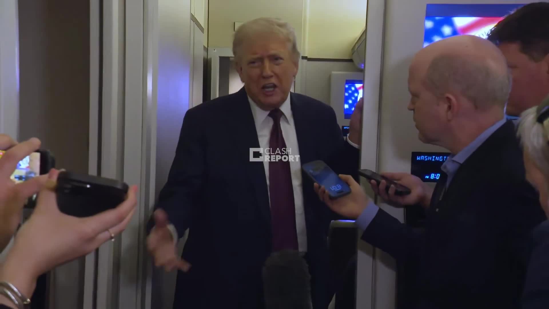 Trump on Iran:  We're always there for NATO. We're helping them with Ukraine — it's got an ocean in between us, doesn't affect us — but we've helped them.   It'd be interesting to see what country wouldn't help us with a very small endeavor, which is just keeping the strait open