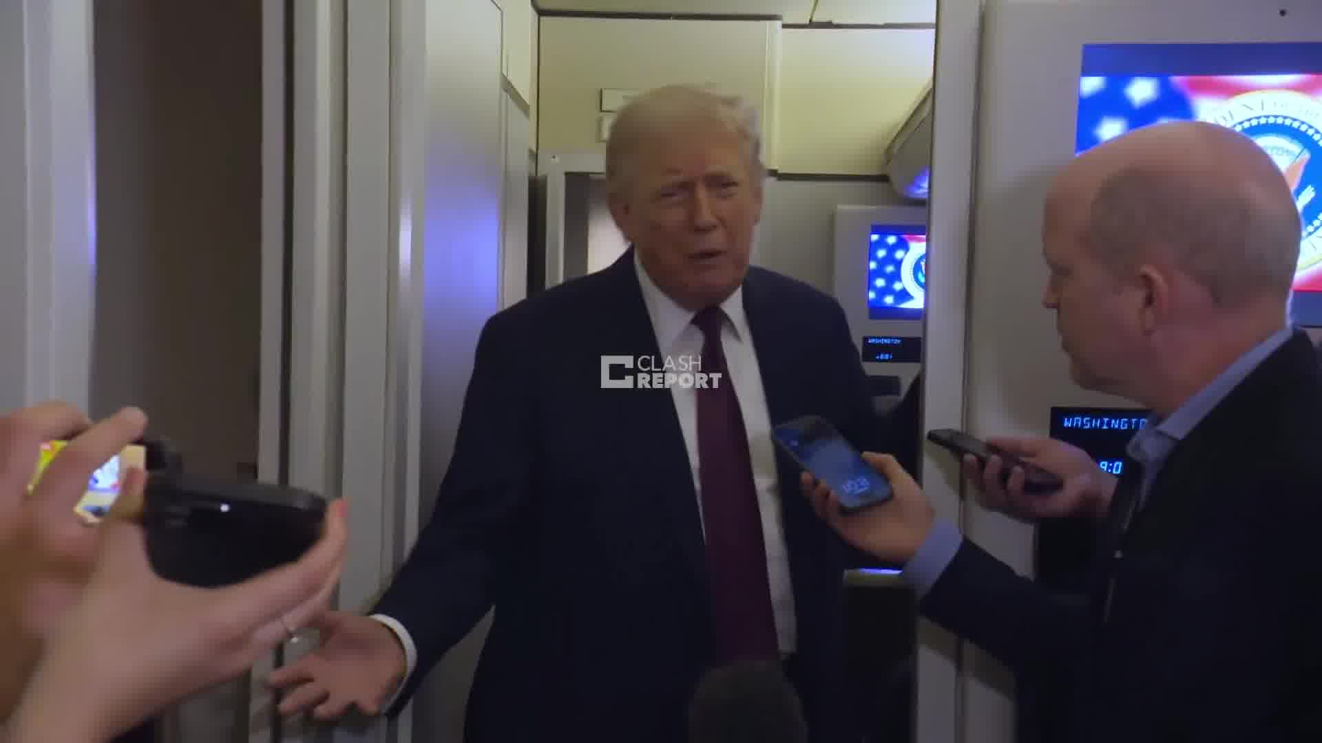 Trump on Iran:  We're always there for NATO. We're helping them with Ukraine — it's got an ocean in between us, doesn't affect us — but we've helped them.   It'd be interesting to see what country wouldn't help us with a very small endeavor, which is just keeping the strait open