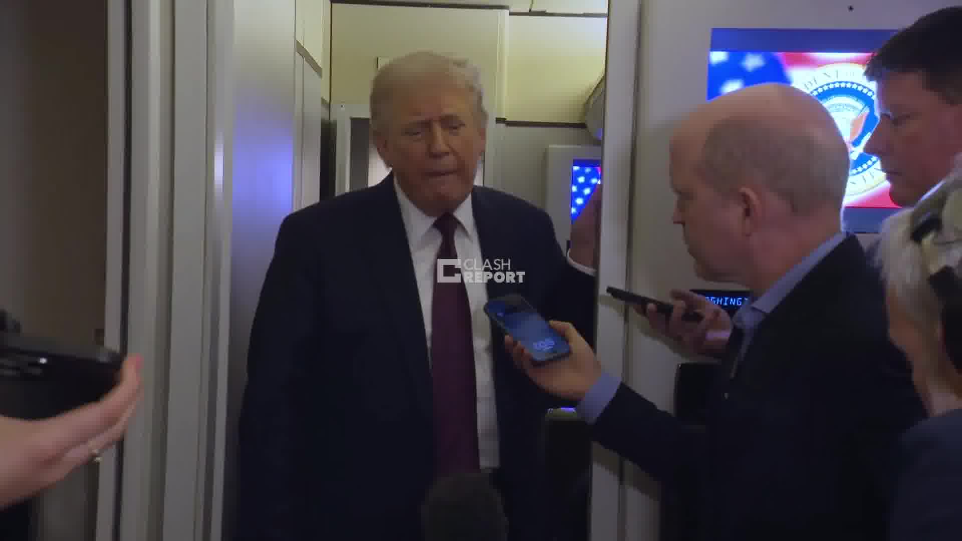 Trump on Iran:  We're always there for NATO. We're helping them with Ukraine — it's got an ocean in between us, doesn't affect us — but we've helped them.   It'd be interesting to see what country wouldn't help us with a very small endeavor, which is just keeping the strait open