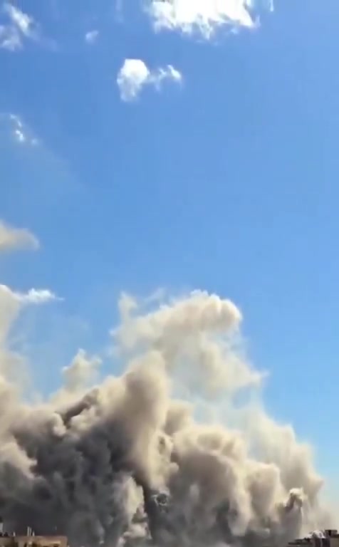 Smoke is rising over Tehran after airstrikes