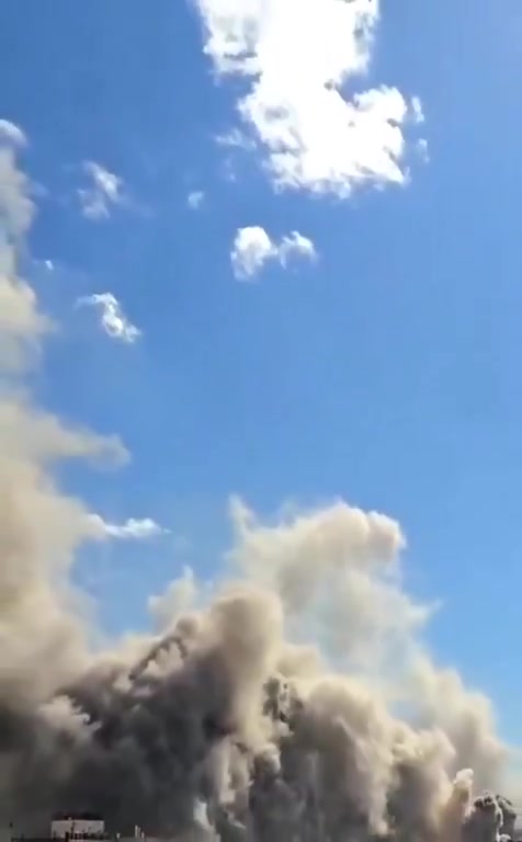 Smoke is rising over Tehran after airstrikes