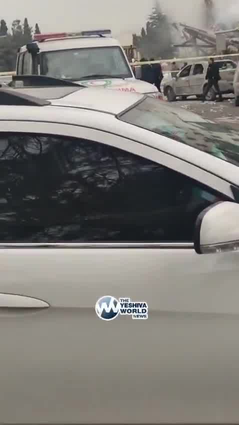 A building on Zarafshan Street in Tehran was completely destroyed in U.S.-Israeli airstrikes