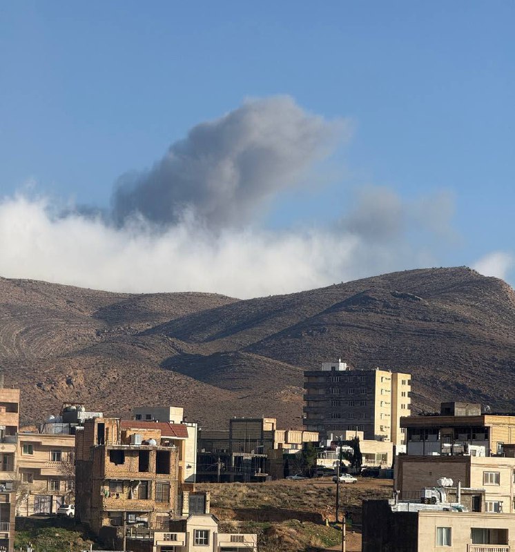Strike reported against an ammunition depot in Shiraz