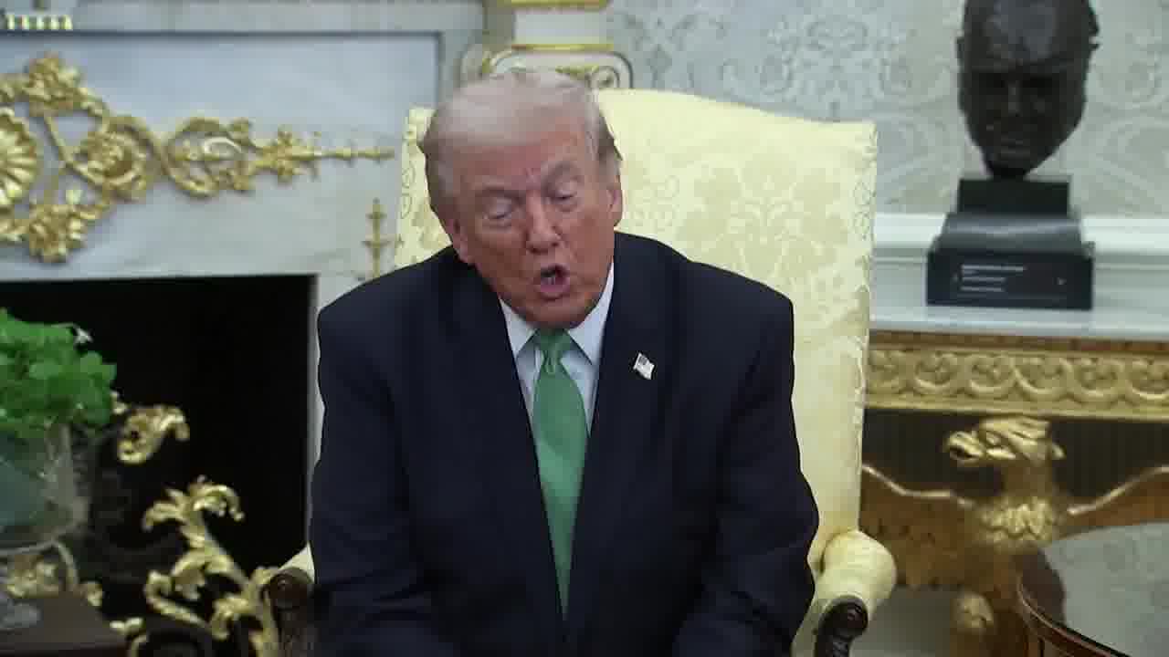 Trump: It used to be very successful. Now it's a country run by fear. It's a country where they tell protesters, 'Don't go outside, because if you do, we're gonna kill you.'