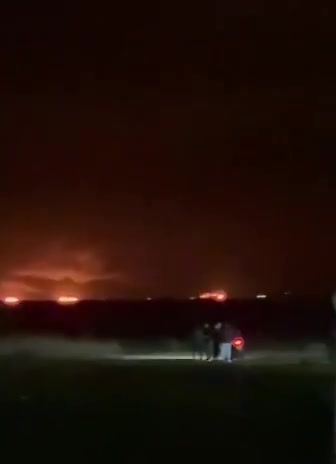 Air strikes target Iranian ships in the Caspian Sea