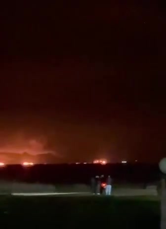 Air strikes target Iranian ships in the Caspian Sea
