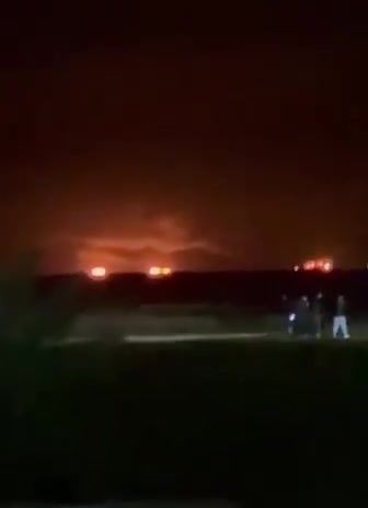 Air strikes target Iranian ships in the Caspian Sea