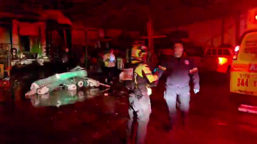 4 Palestinian women reported killed by an Iranian ballistic missile cluster munition in Bayt Awa, West Bank. Additionally, a 30-year-old foreign worker was killed in Adanim, central Israel