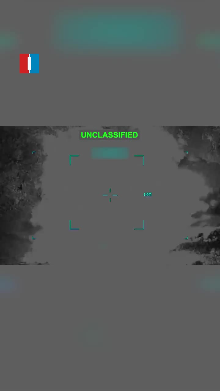 The United States released footage showing airstrikes on Iranian naval targets that it said were threatening international shipping in and near the Strait of Hormuz