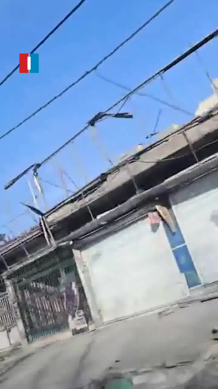 Destroyed buildings were seen in Mohammadshahr in Alborz province after Israeli airstrikes, a video sent to Iran International shows