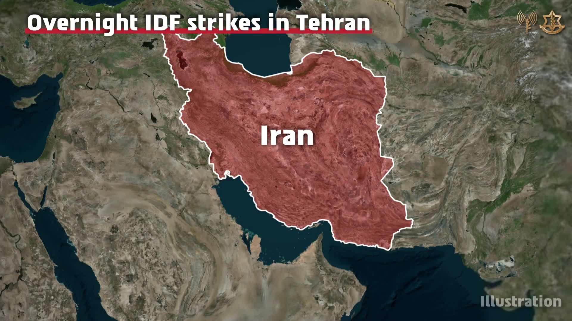 The IDF announced that it carried out a large-scale overnight wave of airstrikes in the Tehran area targeting key Iranian regime military infrastructure. The strikes focused on weapons production and storage facilities, including a Ministry of Defense site, an IRGC Air Force production facility, and a military base used for training and housing missile systems. In addition, Israeli forces targeted intelligence and internal security infrastructure, including a Ministry of Intelligence headquarters and an emergency command center of Iran’s Internal Security Forces.