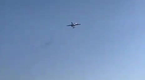 Footage from the Iranian Revolutionary Guard shows drones being launched toward Israel and US bases in the Gulf today.