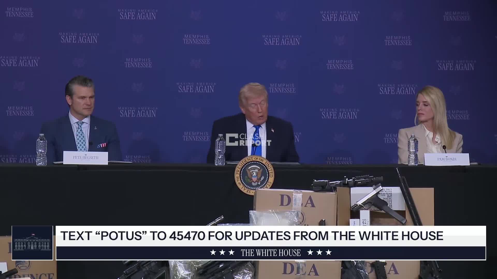 Trump on Iran:  The Democrats call it a war; we call it a military operation”