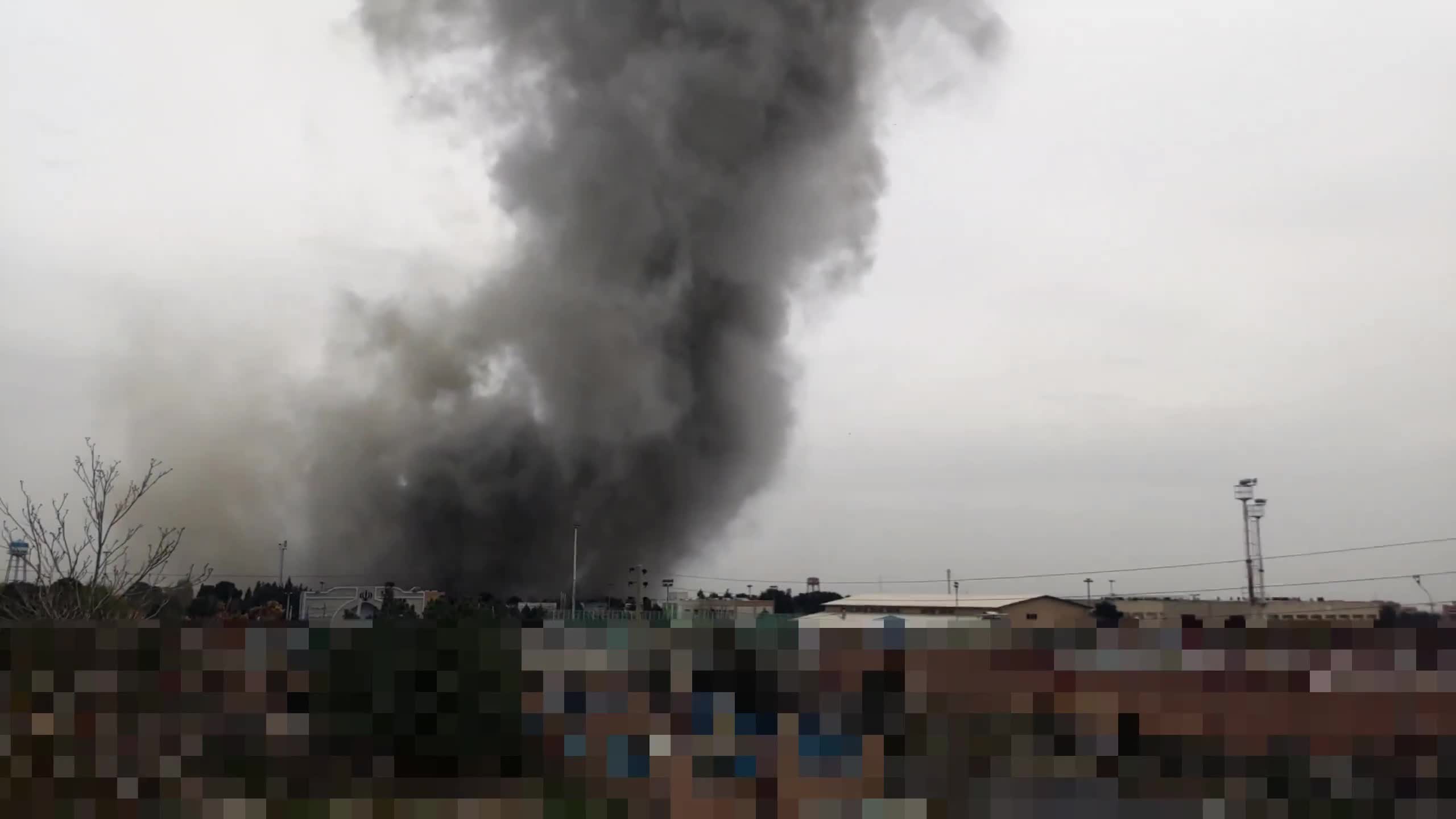 Airstrike at IRGC Aerospace Park