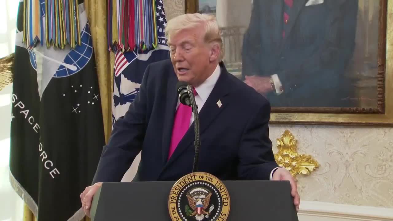 President Trump: “You know, I don’t like to say this. We’ve won this war. This war has been won. The only one that likes to keep it going is the fake news. We literally have planes flying over Tehran.”