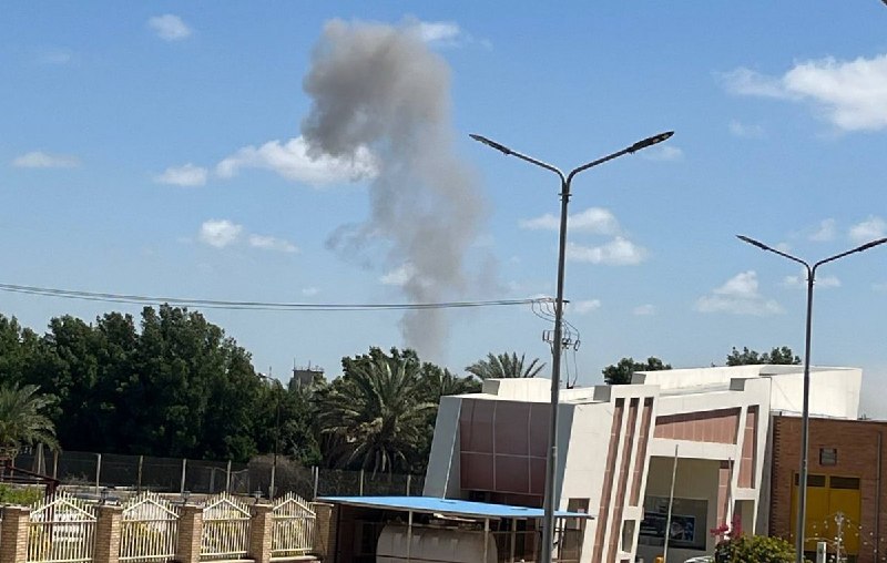 Airstrike in Abadan, Khuzestan Province, Iran