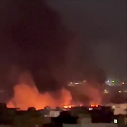 Bezprecedensowe i niszczycielskie bombardowanie Isfahanu