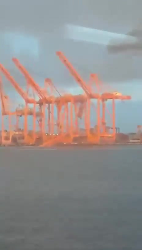 Oman's Port of Salalah was hit by two drones, again. One foreign worker was injured, and a crane was damaged