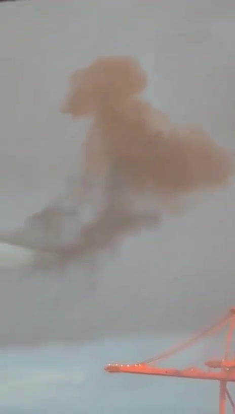 Oman's Port of Salalah was hit by two drones, again. One foreign worker was injured, and a crane was damaged