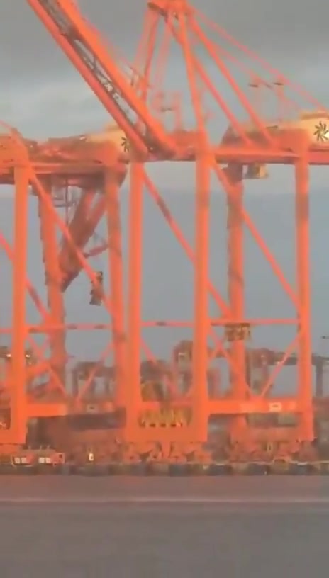 Oman's Port of Salalah was hit by two drones, again. One foreign worker was injured, and a crane was damaged
