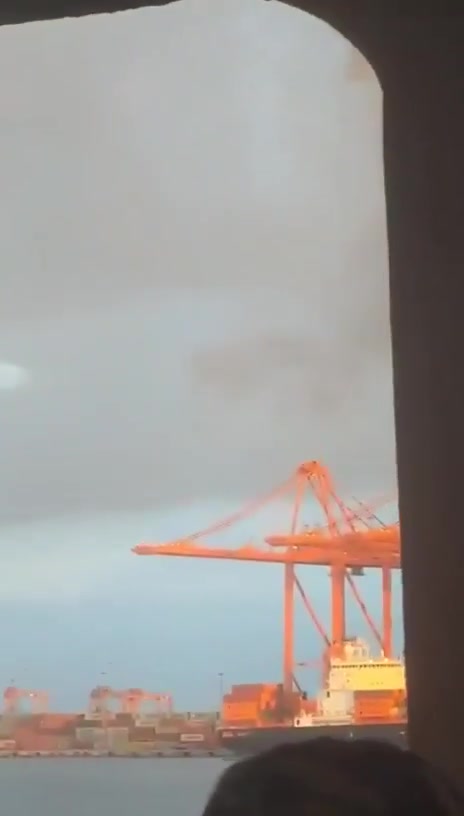 Oman's Port of Salalah was hit by two drones, again. One foreign worker was injured, and a crane was damaged