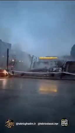 پژوهشکده موتورهای پیشران فضایی در تبریز در بمباران نابود شد.