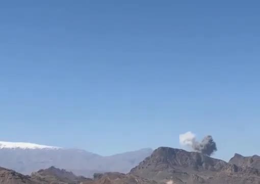 The IRGC’s underground “Missile City” in Yazd, central Iran, was targeted in airstrikes