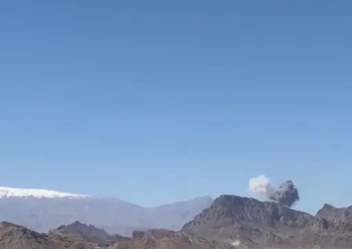 The IRGC’s underground “Missile City” in Yazd, central Iran, was targeted in airstrikes