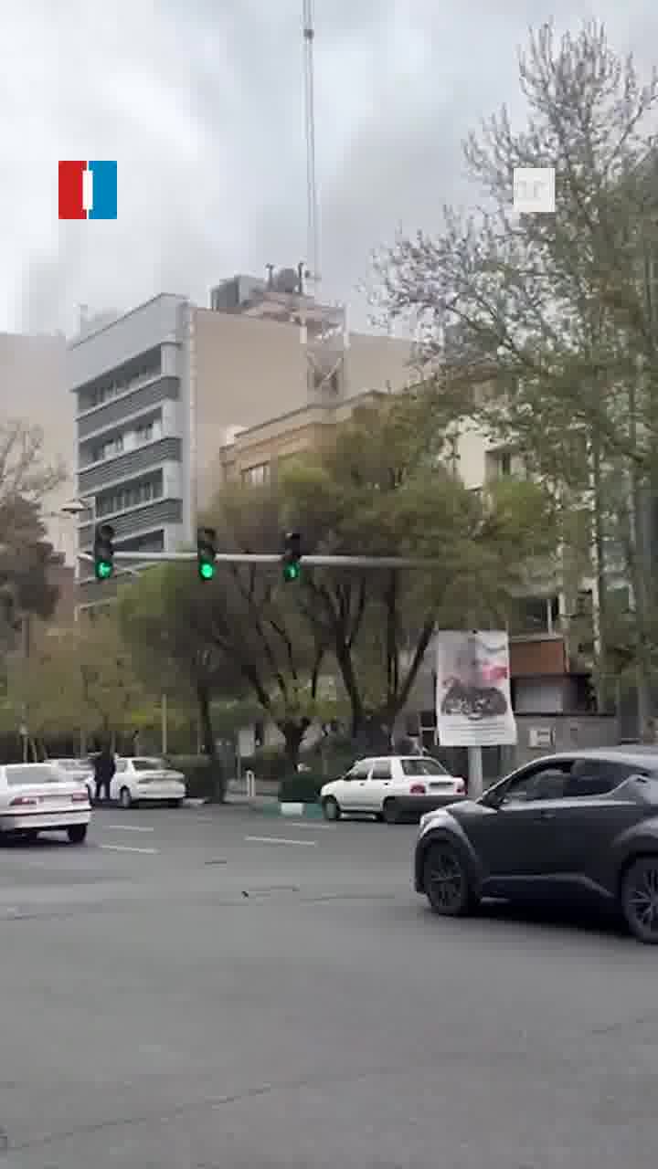 A video sent to Iran International shows the aftermath of explosions from airstrikes in Tehran’s Abbas Abad area on Saturday