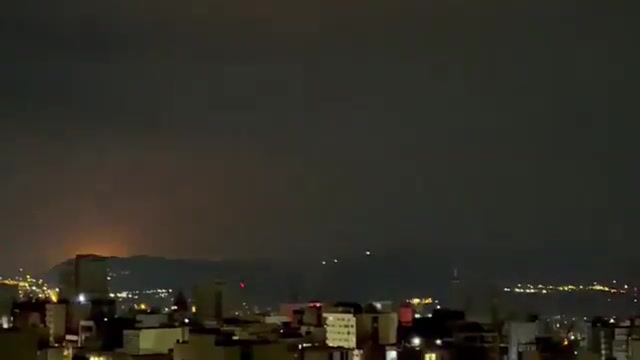 Violent strikes in Parchin, east of Tehran
